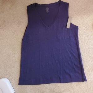 NEW Size S JCrew 100% Linen VNeck Shirt